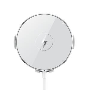Quality Four In One 360 Degree Wireless Charging Bracket Night Light Magsafe Car Charger Mount wholesale