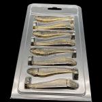 Customized Fishing Lure Clamshell Packaging Hinge Clamshell Swimbait Packaging