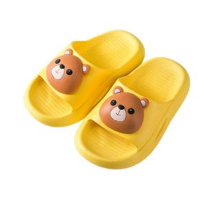 Quality Children'S Flat Heel Cartoon Animal PVC Yeezy Slippers wholesale