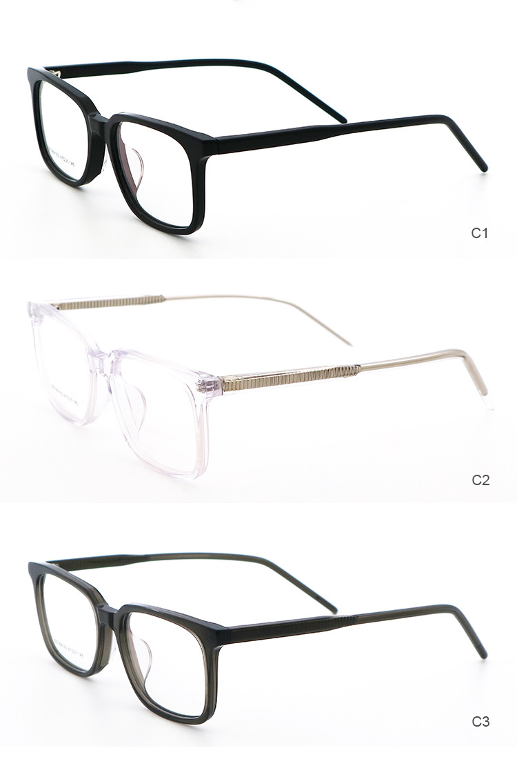 2024 Fashion Individuality Retro Acetate Eye Glasses MR 98A162
