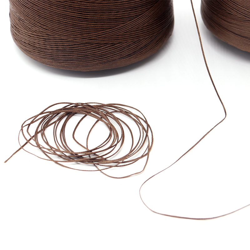 Leather Sewing Waxed Thread Practical 0.8mm Spun Yarn Type for Sofa Crafting Projects