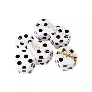 Quality Single Hexagonal 157g Chocolate Paper Box For Small Packaging wholesale