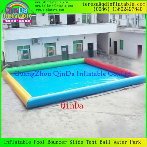 Adult Large Inflatable Swimming Pool 0.9mm Pvc Tarpaulin For Roller Balls And