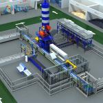 Automatic Artificial Stone Kerbstone Machine Wet Cast Machinery