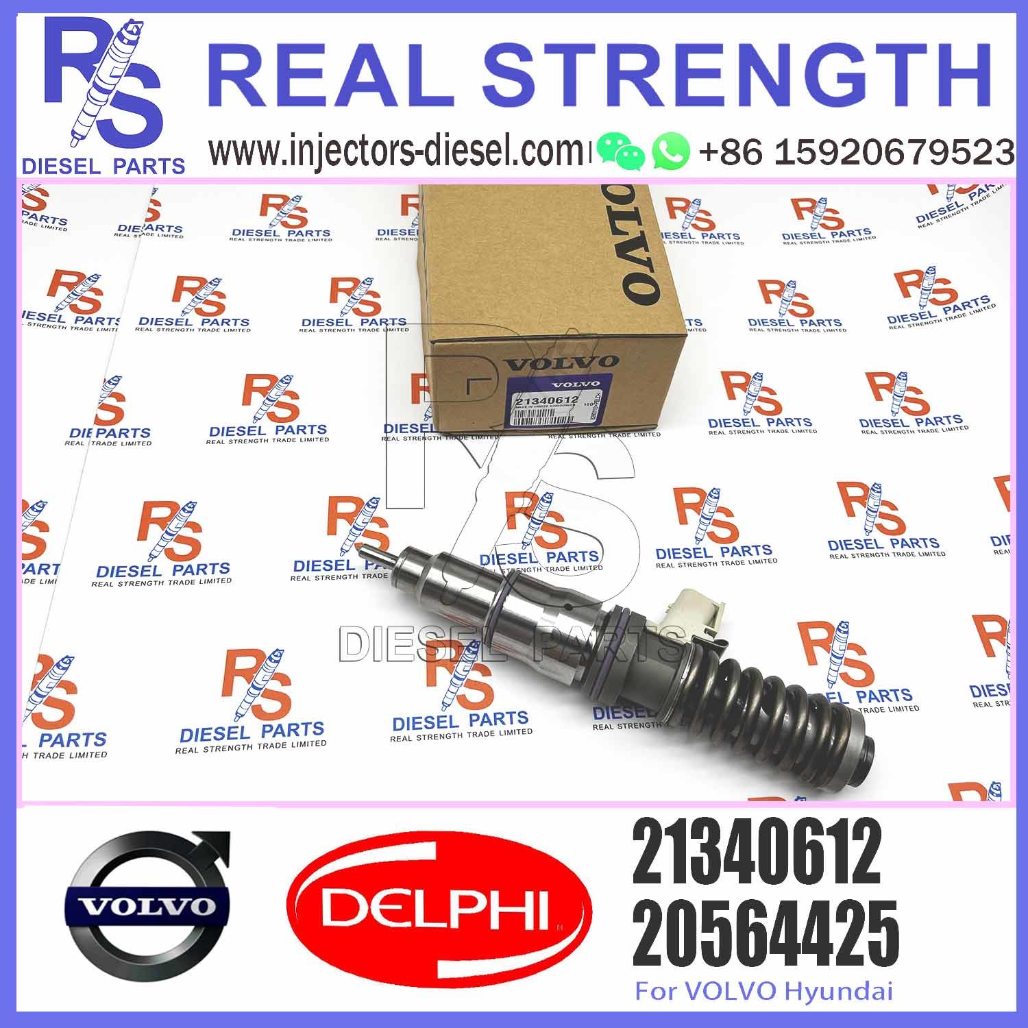 21340612 7420972224 7421340612 9021371673 BEBE4D08002 BEBE4D16002 BEBE4D24002 Diesel Fuel Injector for V-O-L-V