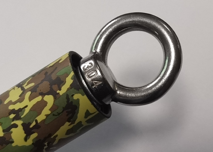 Gym Aluminum Double Swivel Bar For Dual Cable Functional Trainers