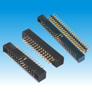 China 500V AC/DC Box Header Connector 2mm Pitch Straight Connector Height 5.7 on sale
