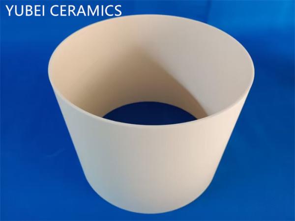 Large Diameter Alumina Ceramic Tubes Al2O3 Ceramic Sleeve High Temperature