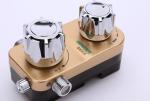 Solar Bath Thermostatic Mixing Valve Removable Washable Zinc Alloy Custom Logo