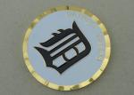 Diamond Cut Edge Bassket Ball Coin Brass Stamped Box Packing