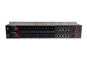 Quality 32ch Telephone Fiber Converter With 4 10/100Mbps Ethernet Ports wholesale