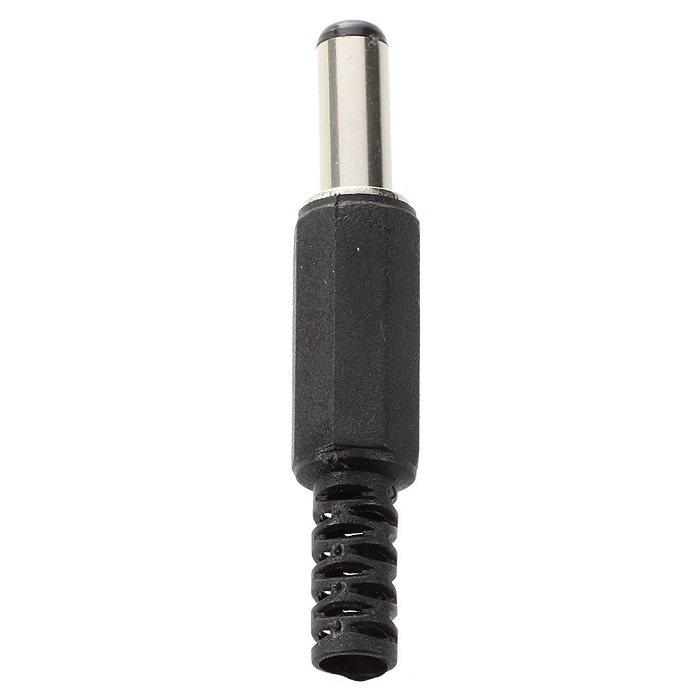 2P Pins Male DC Power Plug Jack Connector Adapter 2.1x5.5mm for Audio Video Equipment