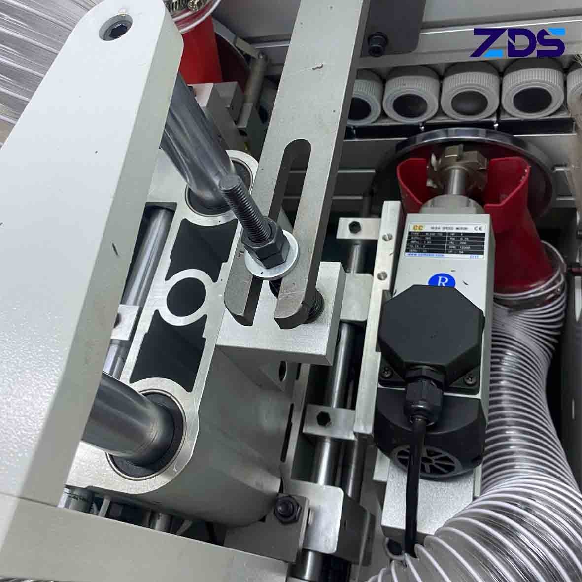 Automatic PVC Pre Milling Edge Banding Machine Double Glue Pot Edgebander Machine