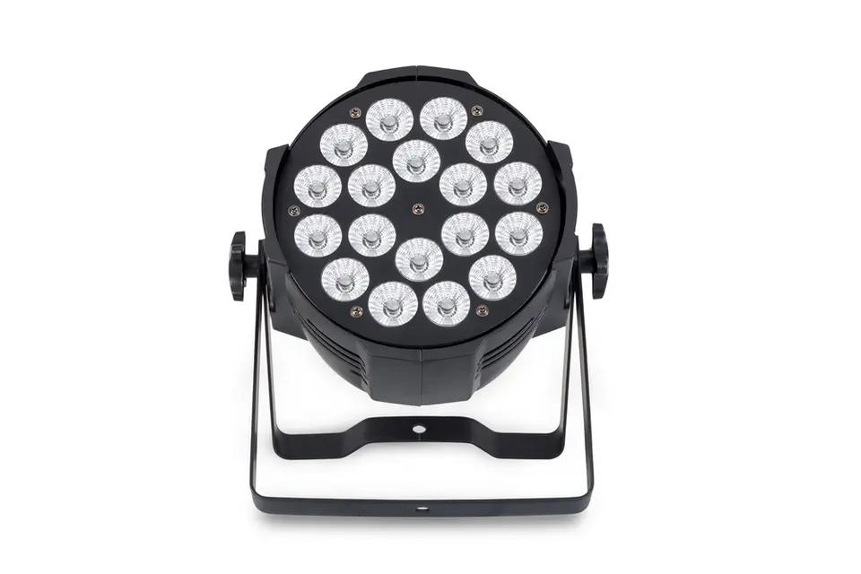 18 36 LED RGB Professional Party Plastic Flat PAR Light for Stage Disco Dance Floor