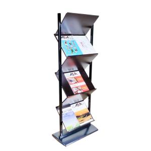 Quality Zig Zag Detachable Information Display Stand 460X350mm Aluminum Profile wholesale