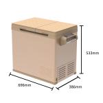 Private Mold Yes 55YD Amazon AC DC Portable Compressor Car Fridge Freezer With