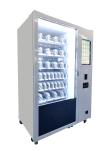 Metal Frame Small Snack Food Vending Machine With Advertising Screen