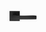 Luxury Brass Door Lock Set Modern Minimalist Door Handle 85mm 72mm Hole Distance