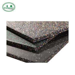 Quality Custom Waterproof High Density 15MM Heavy Duty Gym Floor Rubber Mat wholesale