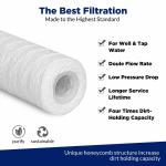 2KG 5" Inch Absolut Melt Blown Needle PP Filter Sediment Water Purification
