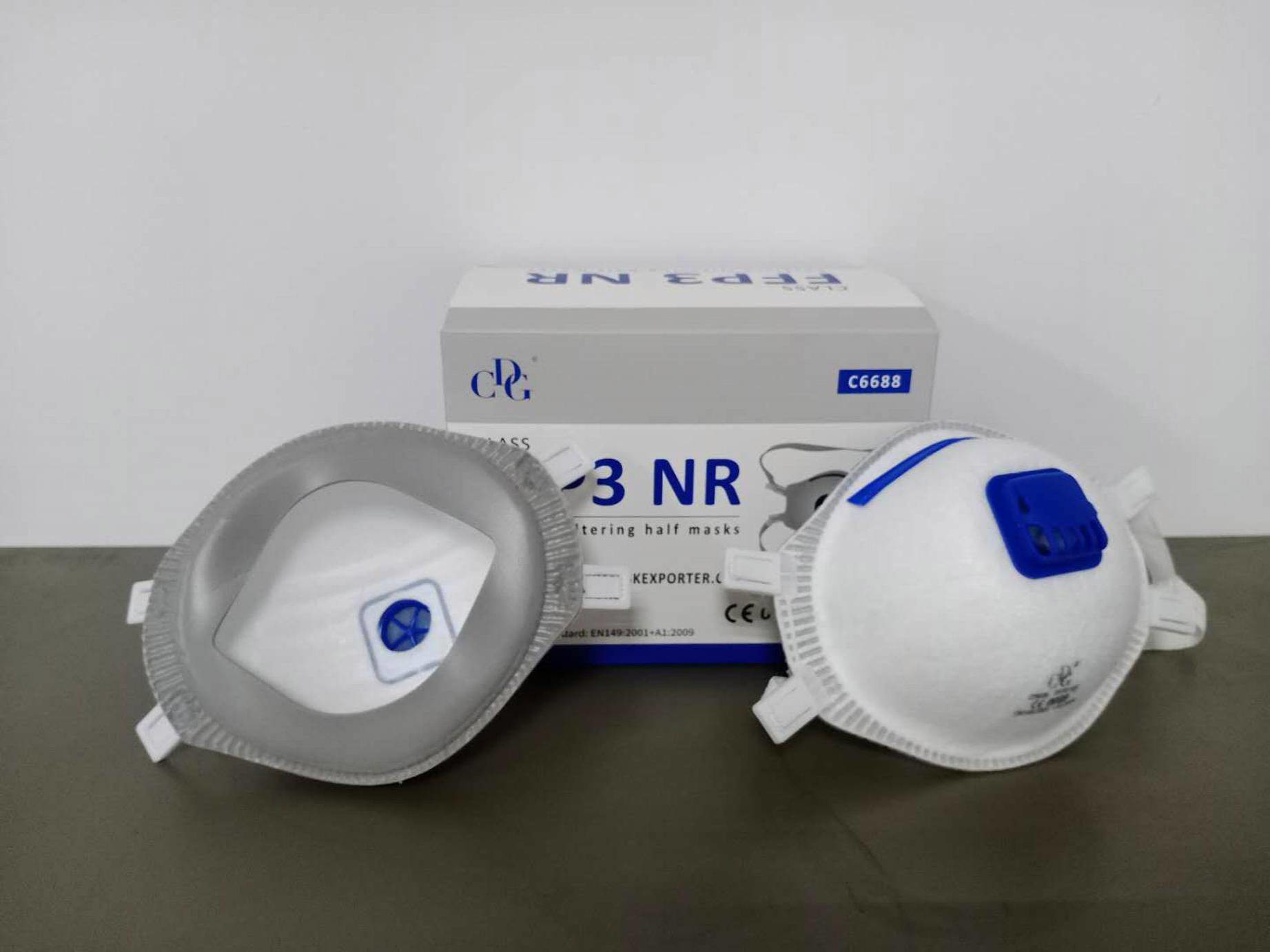 FFP3 Disposable Mask FFP3 with exhalation valve Dust Mask