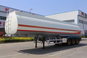 Quality 3 Axles Carbon Steel Tank Oil Fuel Tank Semi Trailer Heavy Mechanical Suspension wholesale