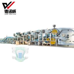 Quality Manual Adult Diaper Production Line DNW-AD74 High Speed Design wholesale
