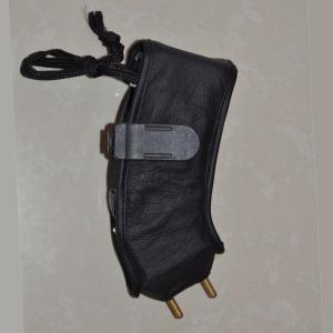 Quality Black Mini Handheld Cattle Prod Dampproof Pocket Sized With Copper Tip wholesale