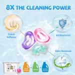 3in1 Laundry Capsules Exclusive Design Beads Fragrance Liquid Washing Laundry