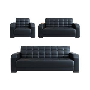 Quality Modern Office Furniture Customized Leather Sofa Set Chinese Style Contemporary 2 Sets wholesale