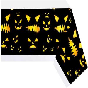 Quality PEVA Gravure printing Halloween Table Cloth SQP Plastic Table Cover wholesale
