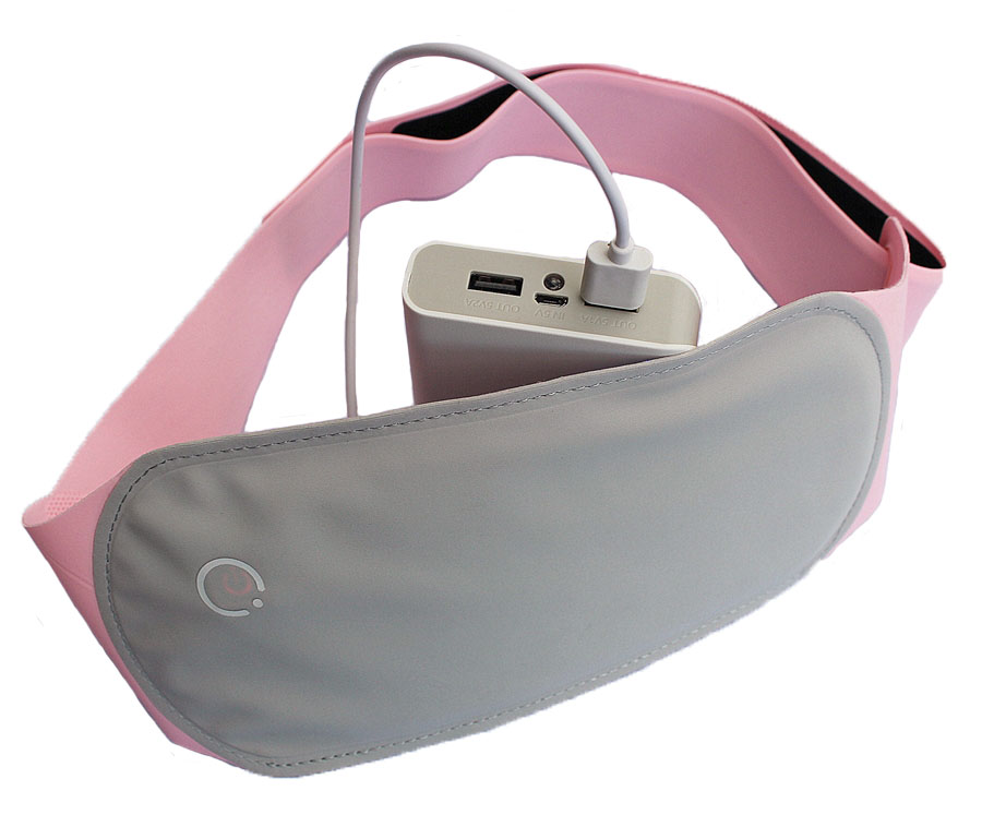 Reusable USB Heat Therapy Wrap Belt Washable For Waist Protection