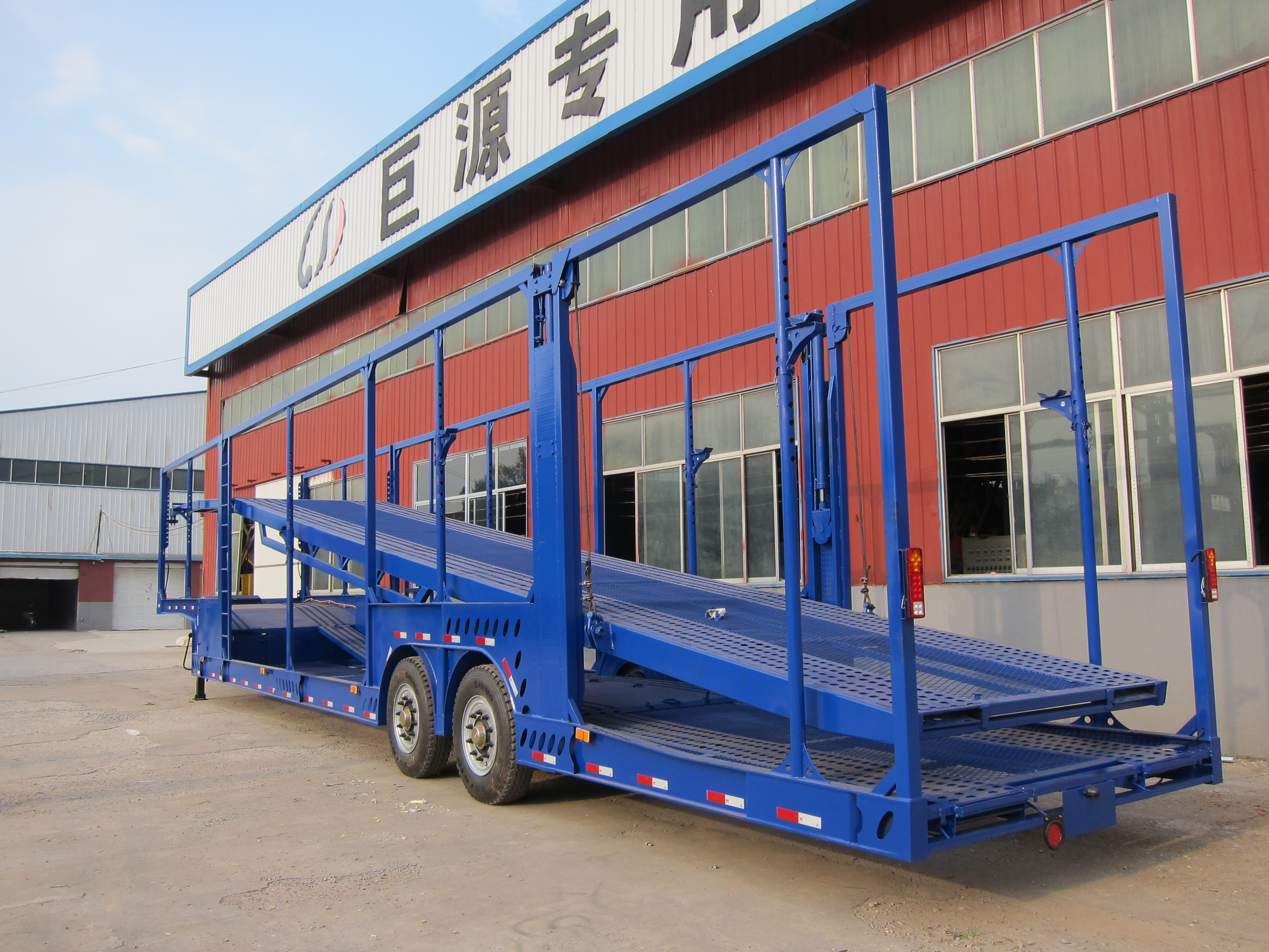 Car Carrier Transport Semi Trailer Car Trailer As Customer's Requirements