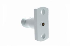 Quality Stainless Steel 1.0 Series Female Flange RF Connector Matched Pinφ0.23 Hole Depth 1mm wholesale