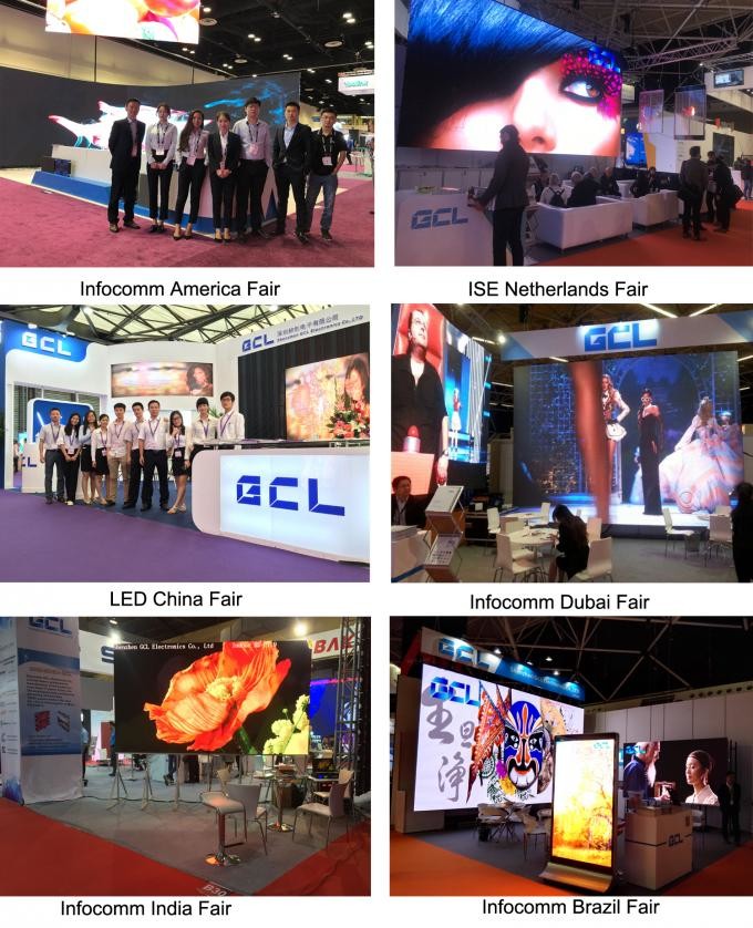 10000hours Life Span Full Color Transparent LED Display For Indoor Advertising