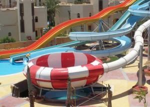 Quality Mix Color Outdoor Space Bowl Water Slide For Swimming Pool wholesale