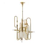 Creative Pendant Lamp Living Room Villa Gold Decor staircase chandelier Clark