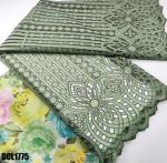 New comfortable cord guipure lace wedding african lace soft water soluble lace