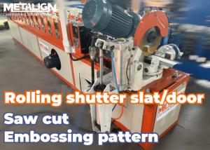 Quality Electric Decoiler Precision Rollformers Metal Slat Production Line Space Saving wholesale