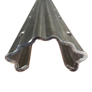 Quality Silver Steel Vineyard Trellis Posts , Galvanised Metal Fence Posts 2.2M Height wholesale
