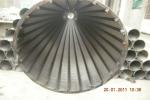 Steel 08x18h10 OD 126mm Water Well Screen Pipe For Wastewater Treatment