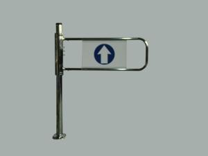 Quality Supermarket Gate Four Arm Turnstile Tunrstile QSJCKQ Supermarket Security Access shop security gate/ security fence wholesale
