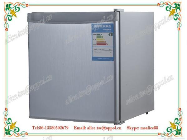 OP-510 Gray Color Compressor Mini Upright Freezer 46L ,Restaurant Kitchen