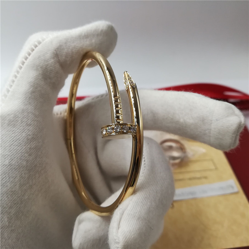 C love bracelet 18k gold white gold yellow gold rose gold bracelet Jewelry factory in Shenzhen, China