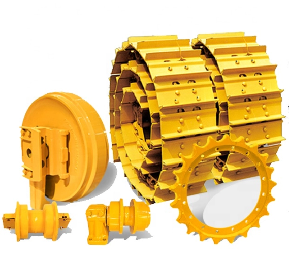 Komatsu Excavator chain links pc200 pc300 pc300-6 pc400 pc400-1 track chain rollers for excavator parts