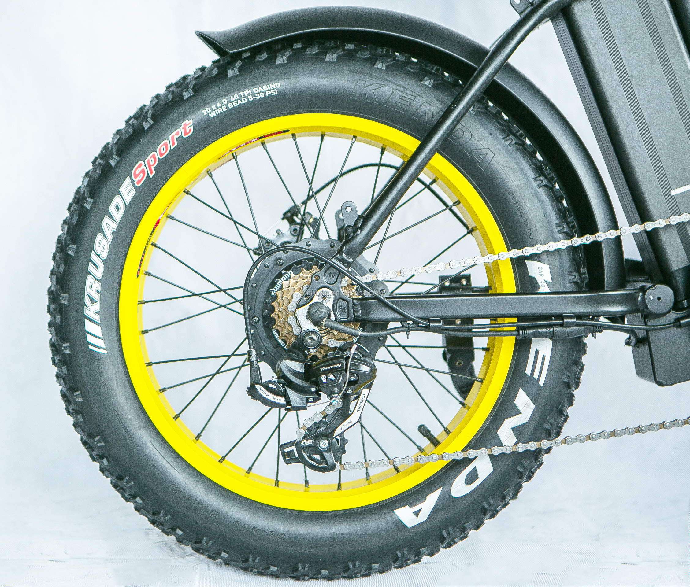 30-50Km/h 1000W 21AH Lithium Battery Adult 4.0X Snow Tire Folding Electric Fat Tire Bike