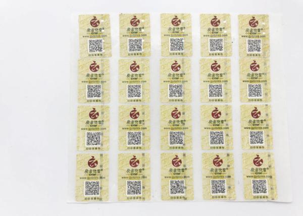 Vinyl Material Permanent Adhesive Label Sticker Oil - Proof Environmentally