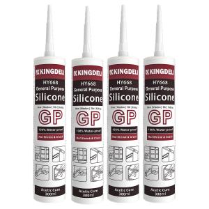 Quality Waterproof Transparent Glass Adhesive Silicone Sealant For Bathroom wholesale
