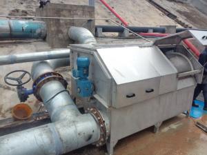 Quality CSM drum type spiral screen , grit screen for sewage wastewater treatment wholesale