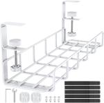 Organize Cables and Power Strips with Our Sustainable Under Desk Cable Duct Wire